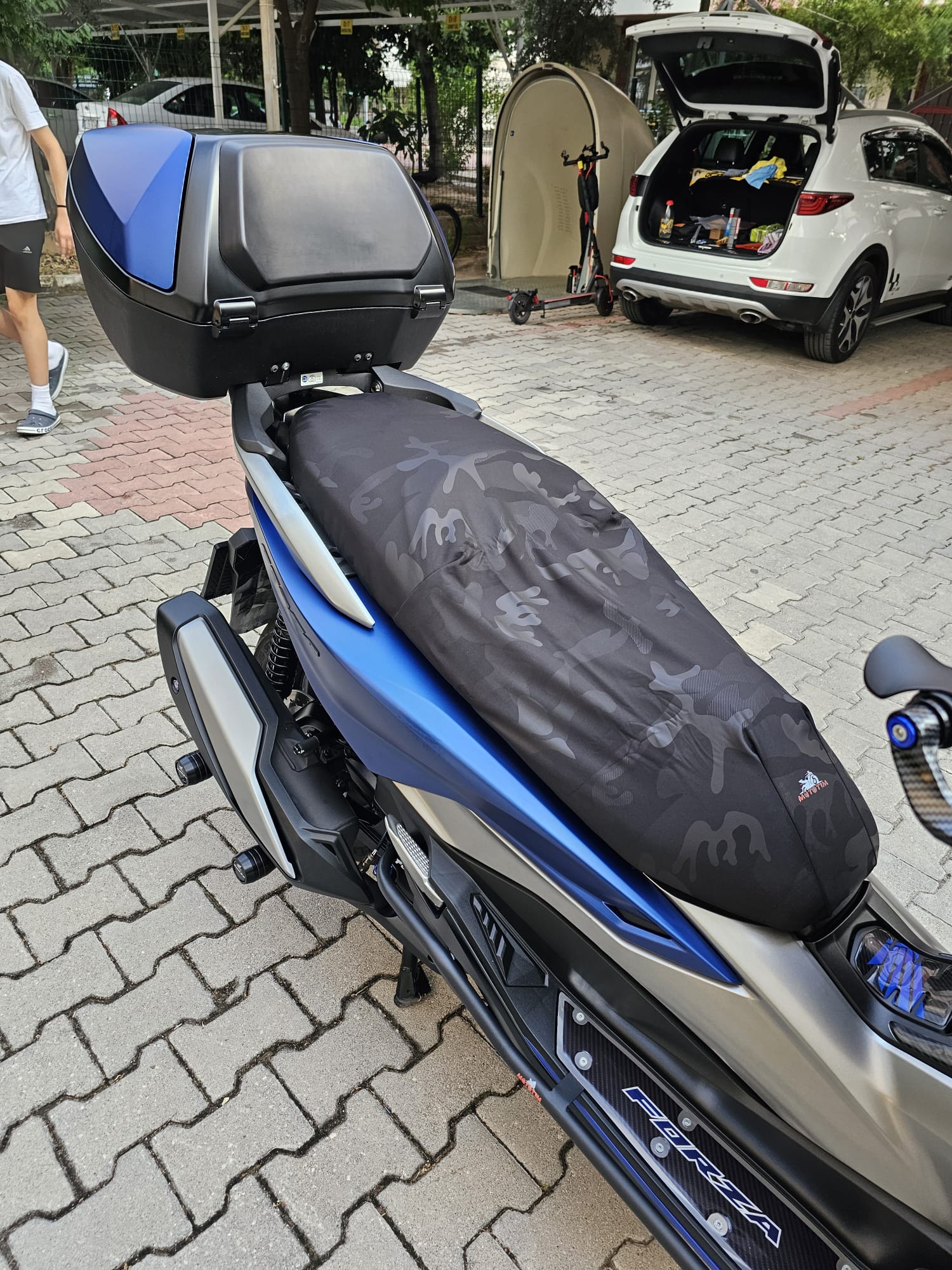 FORZA 250 SELE KILIFI2 FORZA 250 SELE KILIFI ( SUYA DİRENÇLİ ) - Görsel 1