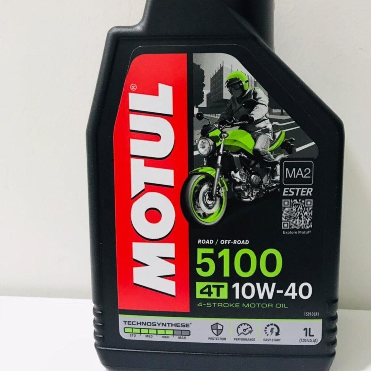 motul 5100 10 40 MOTUL 5100 10 W 40 MOTOR YAĞI - Görsel 1