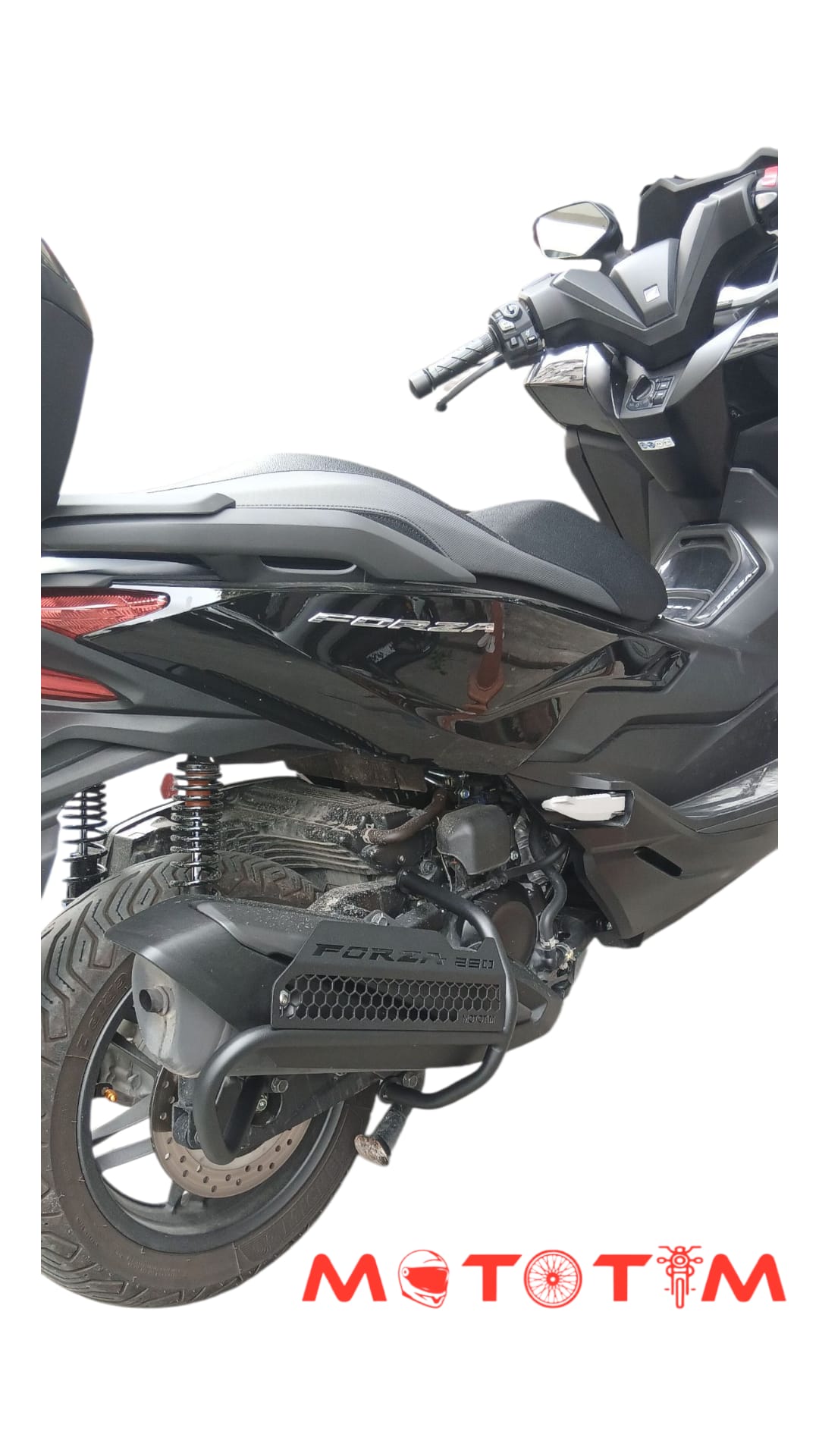 FORZA 250 2025 EGZOZ KORUMA FORZA 250 EGSOZ KORUMA DEMİRİ 2025 MODEL UYUMLU - Görsel 1